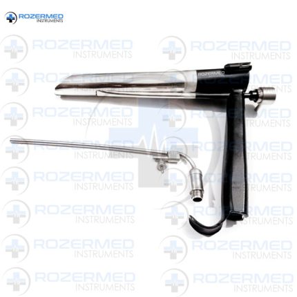 Anterior Commissure Laryngoscope With Endoscope Carrier