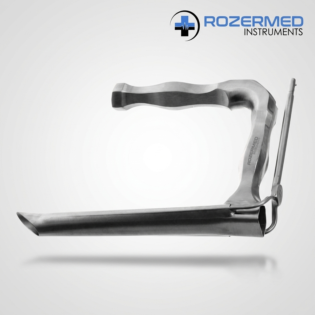 Dedo-Style Micro Laryngoscope-1 Dedo-Style Micro Laryngoscope made from German stainless steel for optimal visualization of the anterior commissure and vocal cords during ENT surgery.